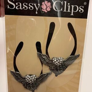‎Sassy Clips - Silver Wings